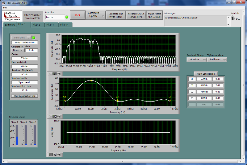 Filter-Equalizer GUI